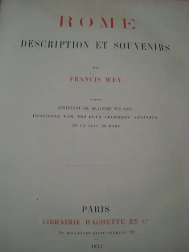 Roma wey 346 xilografie - roma-wey-346, xilografie+grande