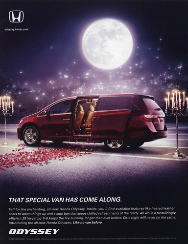 Pubblicità honda odyssey - pubblicità,