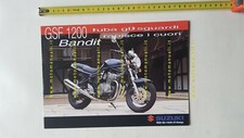 Suzuki GSF 1200 S Bandit depliant ITALIANO originale moto genuine brochure