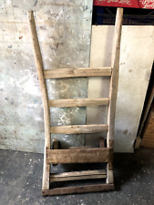 Antico CARRELLO PORTAPACCHI   PORTASACCHI in legno  RUSTICO