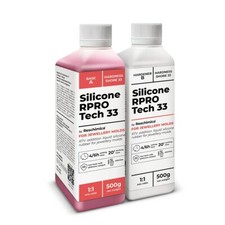 Gomma siliconica liquida atossica per alte temperature 1:1 R PRO TECH 33