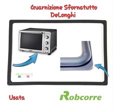 Guarnizione Gomma al Silicone della Porta per Forno Sfornatutto DeLonghi Midi