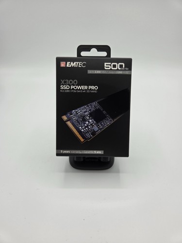 Ssd nvme 500gb emtec - ssd,