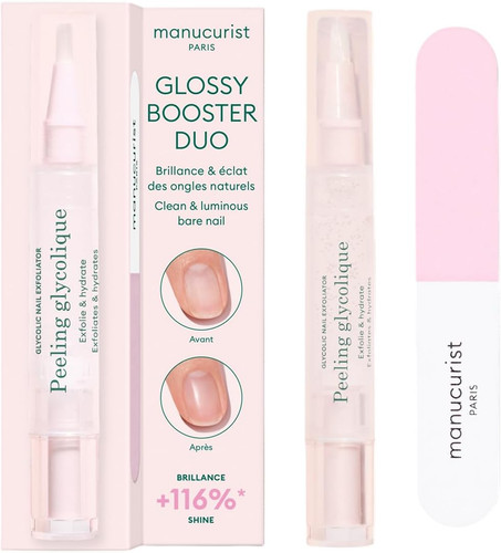 Glossy booster duo manicure - booster, duo: