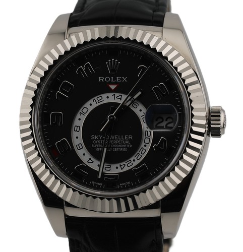 Rolex sky dweller oro - rolex, bianco