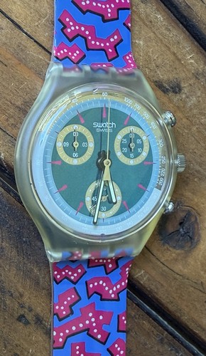 Swatch wild card chrono - "wild, card"