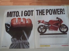 advertising Pubblicità 1993 MOTO CAGIVA MITO 125