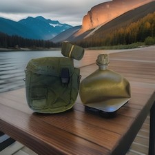 US MILITARY ISSUE 2 QT OLIVE