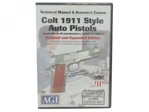 Colt 1911 auto dvd - .45,