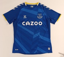 Everton 2021 2022 Home​ Size XL Football Shirt Maglia Calcio Hummel