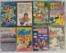 Lotto musicassette MC cartoni animati sigle TV Cristina D'Avena Canzoni Bambini