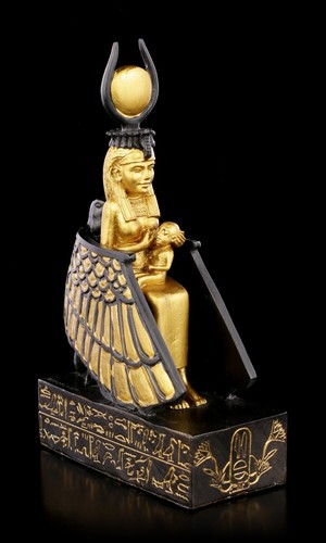 Statua iside con horus - iside,