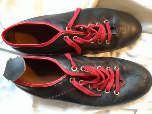 Vecchie scarpe calciatore - da,