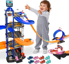 5 Piani Garage Macchine per Bambini, Grande Pista Macchinine Parcheggio Macchini