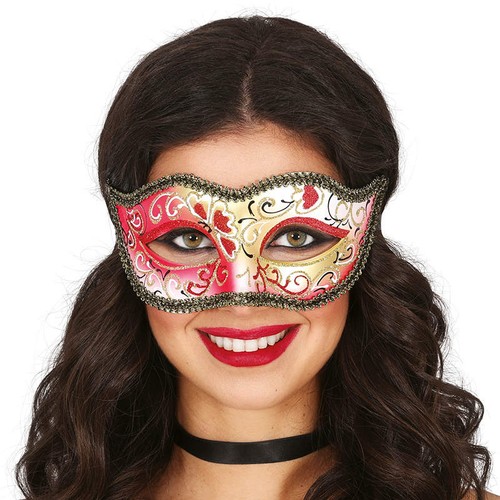 Maschera veneziana dipinta - maschera,