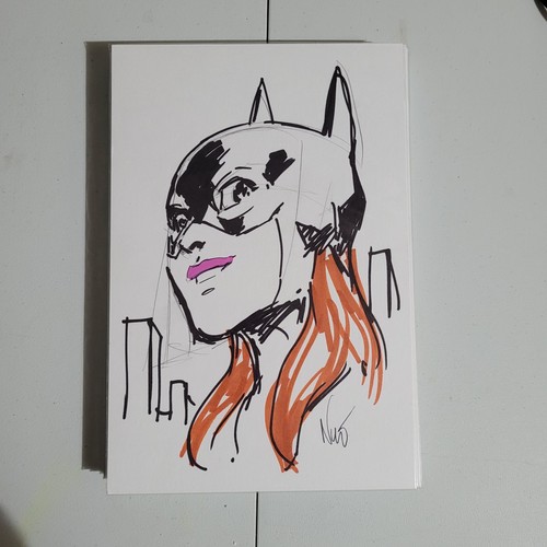 Schizzo batgirl eddie nunez - schizzo,