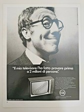 Pubblicità Advertising vintage TELEVISORE CGE 1970