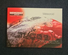 Schede Telefoniche Raro Folder Ducati WDW 2007 + Serie Nuova perfetta magnetica