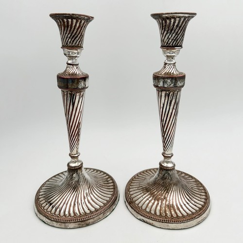 Coppia candelabri george - coppia, iii