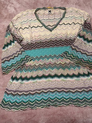 Maglia all uncinetto missoni - all'uncinetto, m