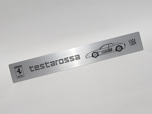 Targa ferrari testarossa - testarossa, in