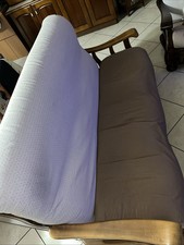 divano in legno 3 posti in legno massello, prezzo trattabile