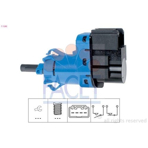 Interruttore luce freno facet - interruttore,