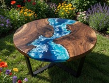 Tavolo moderno bordo vivo