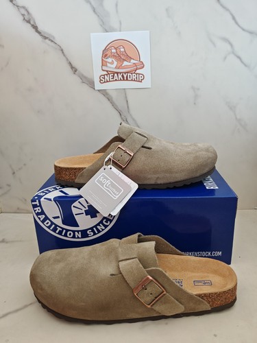 Sabot birkenstock boston taupe - sabot,