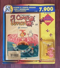 ESPLORANDO IL CORPO UMANO-FASCICOLO EDICOLA N.25-LIBRO+PARTE CORPO-DE AGOSTINI