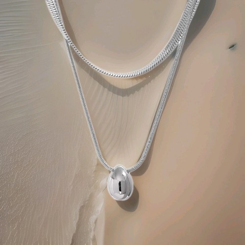 Collana donna catena serpente - collana,