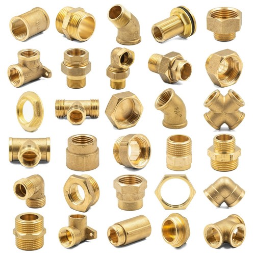 Raccordi filettati ottone - in,
