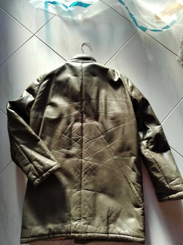 Giaccone pelle donna - in,