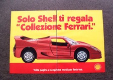 I491-Advertising Pubblicità- 1996 - SHELL TI REGALA " COLLEZIONE FERRARI "