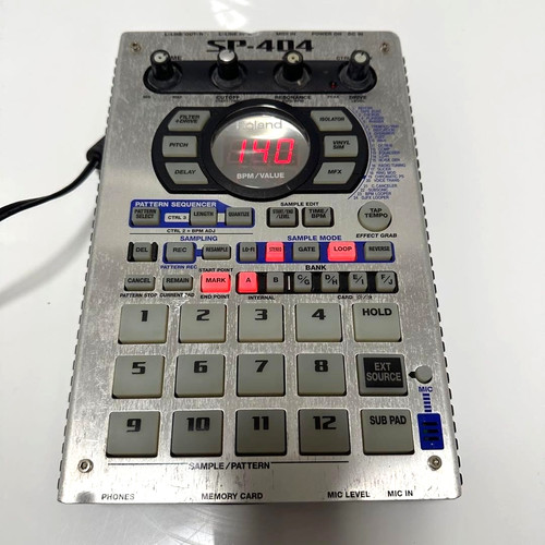 Roland 404 sampler - roland, sp-404