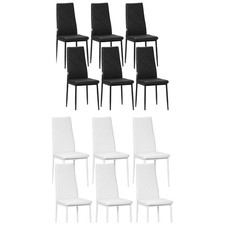 HOMCOM Set di 6 Sedie da