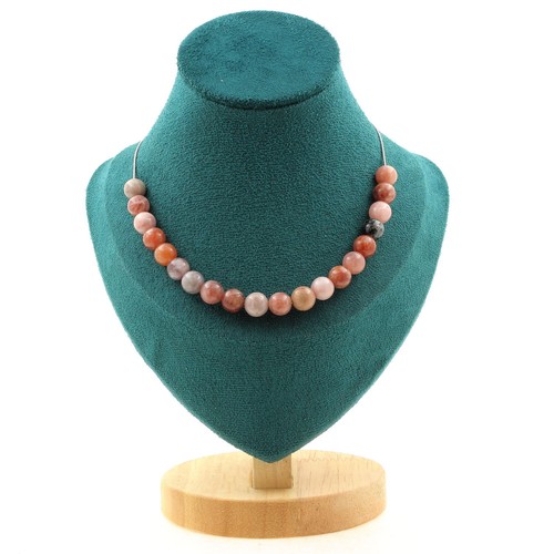 Collana perle pietra di - collana,