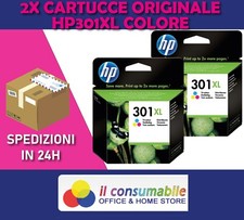 N. 2 ORIGINALI  HP 301XLC