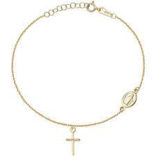 Amen Gioielli Bracciale Rosario Donna In Oro Giallo 9 kt AU9BRCRMIG3