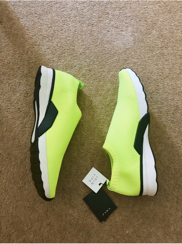 Sneakers zara tessuto neon - zara,