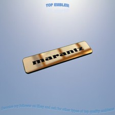 Marantz 54x14mm emblema - marantz, badge