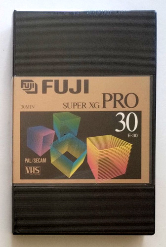 Vhs fuji super pro - vhs,