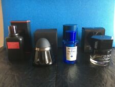 4 BOCCETTE DI PROFUMO VUOTE (GIVENCHY, YSLAURENT, ACQUA DI PARMA E F. MORELLO)