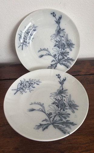 Antico set piattini per - set, 2