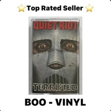 Quiet Riot Terrified Cassette Tape Rare 1993 Heavy Metal  Ex / Mint Condition