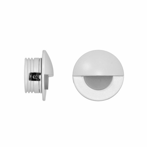Segnapasso rotondo bianco led - segnapasso,