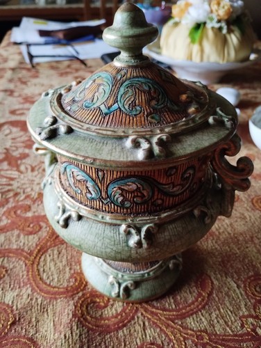 Gialletti deruta decorato - v.g.,