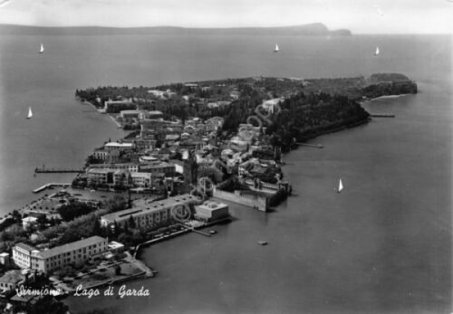 Cartolina lago garda - lago,