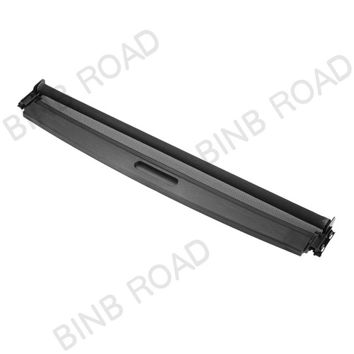 Front black sunroof sunshade - front,