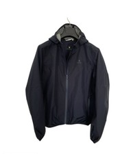 Giubbino vela ROLEX originale antivento blu L cappuccio mailing jacket windproof